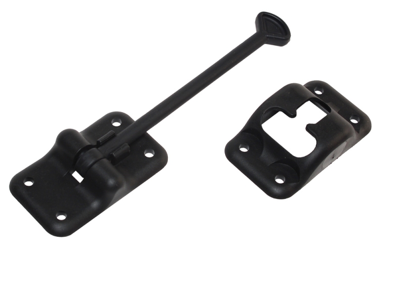 Entry Door Holder Plastic 6" - Black