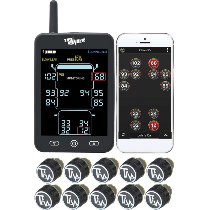 TireMinder A1AS TPMS w/Signal Booster