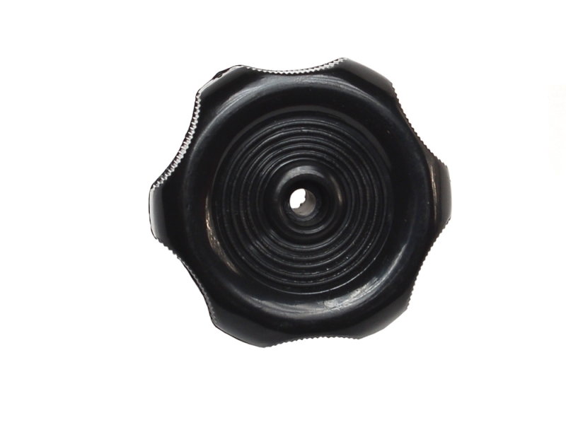 Window Knob - Black 1/2"