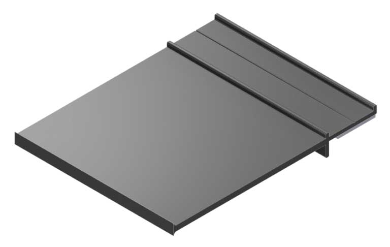 FLIP 'N SEAL SLIDE-OUT SEALING SYSTEM SINGLE 2.875" WIPE WITH LOCATOR LEG 40'