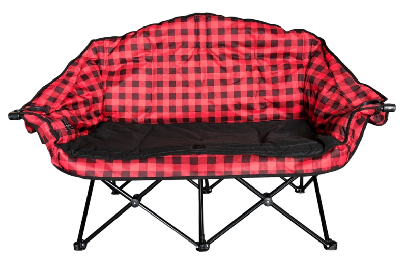 Kuma Bear Buddy Chair Red Plaid