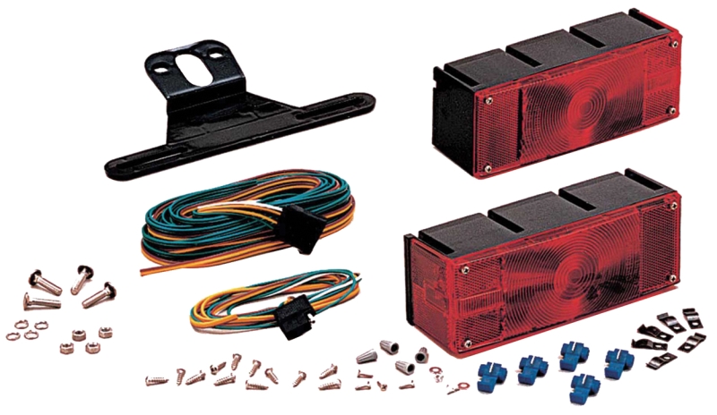 TRAILER LIGHT KIT - WATERPROOF FITS OVER 80"