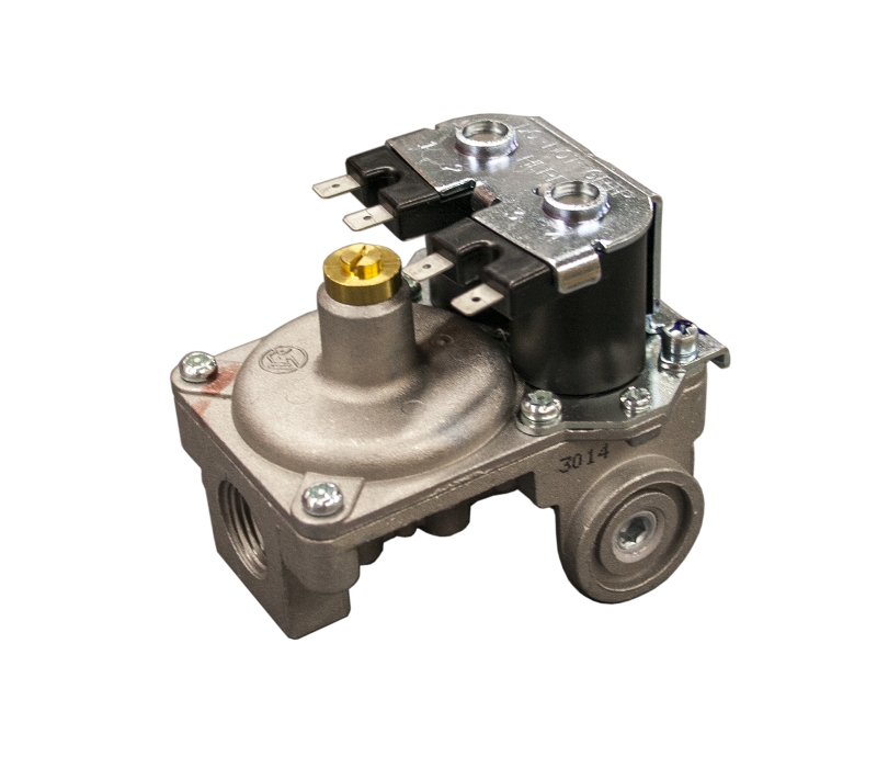 Sideout valve for Hydro Flame furnace. 12VDC coil.