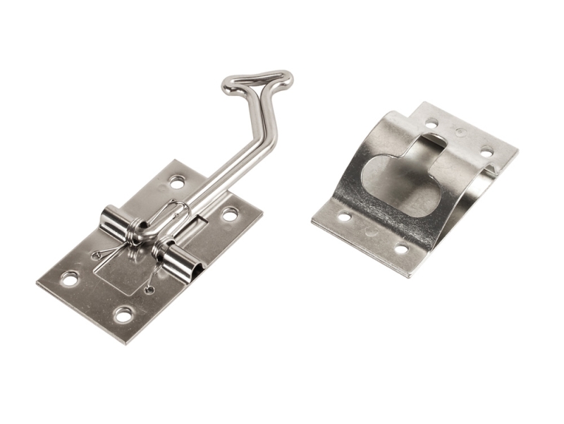 Entry Door Holder Stainless Steel - 45 Degree Self-Closing