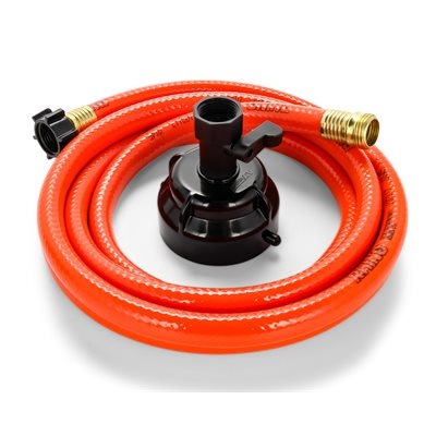 RhinoFLEX 10' Clean Out Hose System 5/8" with Rinse Cap