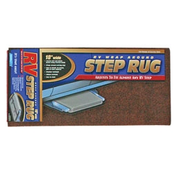 RV STEP RUG 18" - Brown