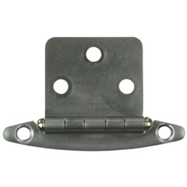 FREE SWING FLUSH MOUNT HINGE - SATIN  NICKEL - 2/PK