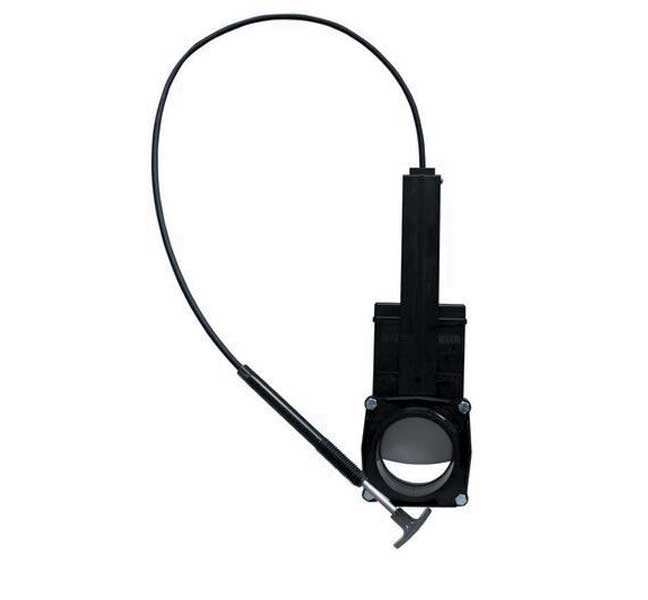 Bristol 1-1/2" Termination Valve w/96"Cable Pull Handle