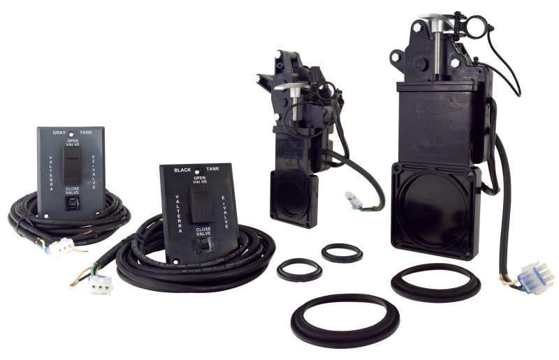 E-Valve Electric Waste Valve w/ 2 switches 1-1/2" and 3"