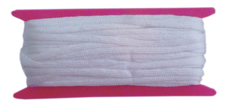 BRAIDED NYLON CORD - WHITE