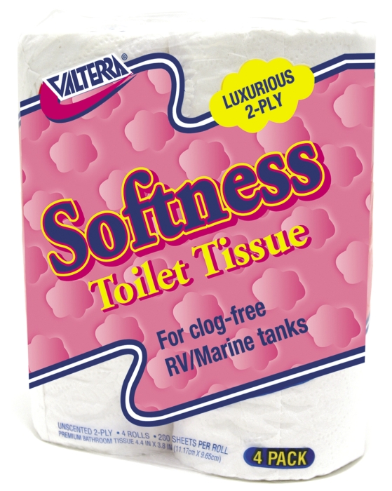 TOILET PAPER 2 PLY 4 PK
