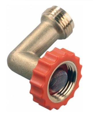 90 deg. Hose Saver Lead-Free Brass