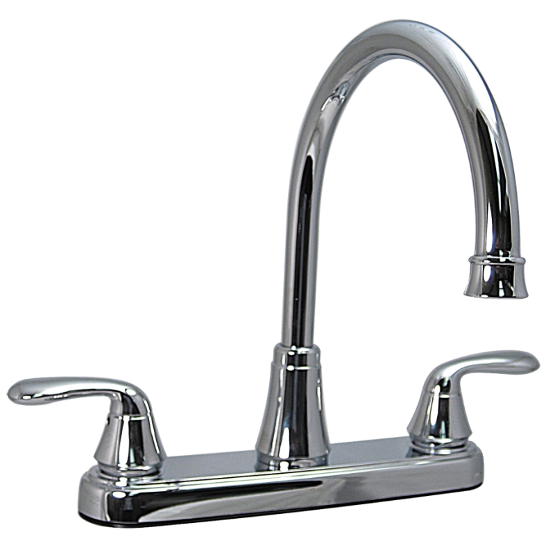 Faucet - Hybrid KITCHEN 8" With Hi Arc Spout - Chrome