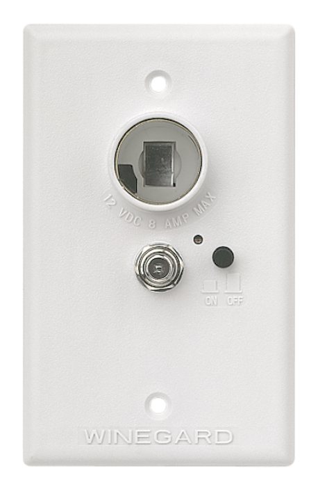 WALLPLATE/POWER SUPPLY MODEL 7010/7041 - WHITE
