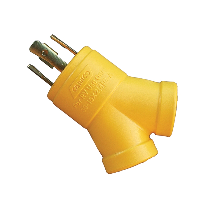 Power Grip Y Generator Adapter 4 Prong 125V-3750W 30M/2 x15F