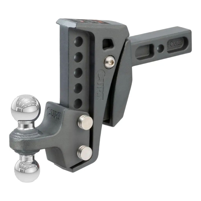 Rebellion XD Adjustable Cushion Hitch (2" Shank  2"  2-5/16" Balls  15K)