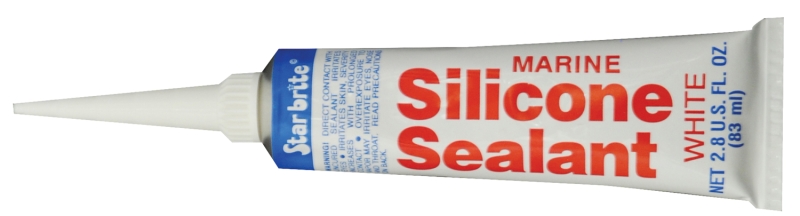 Silicone Sealant  2.8 Oz. Tube - White