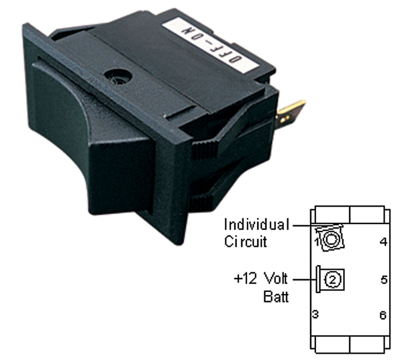 ROCKER SWITCH (SP) ON/OFF
