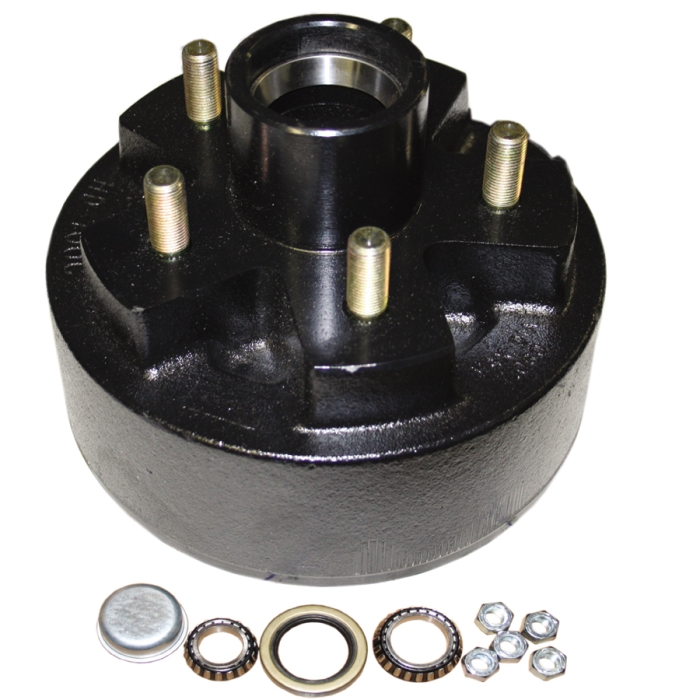 HUB AND DRUM ASSEMBLY - 7 INCH X 1-1/4 INCH