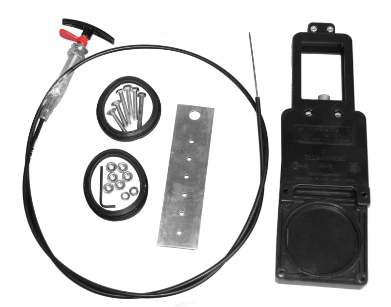 Waste Valve-Cable Actuated