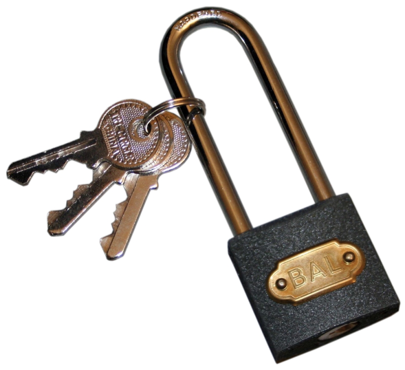LOCK FOR LOCKING CHOCK