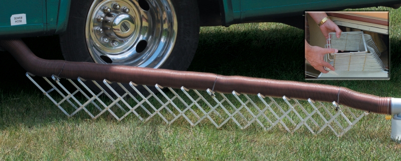 SEWER HOSE SUPPORT