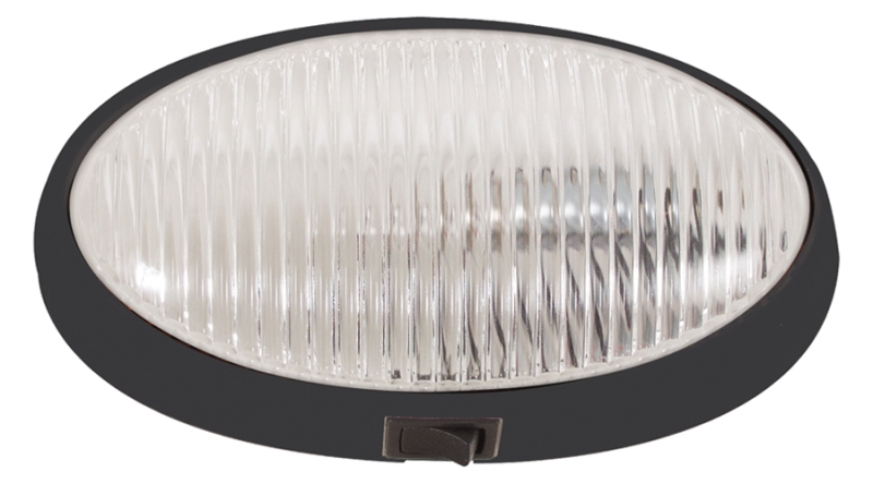 UTILITY LIGHT CLEAR LENS BLACK HOUSING WITH ON/OFF SWITCH