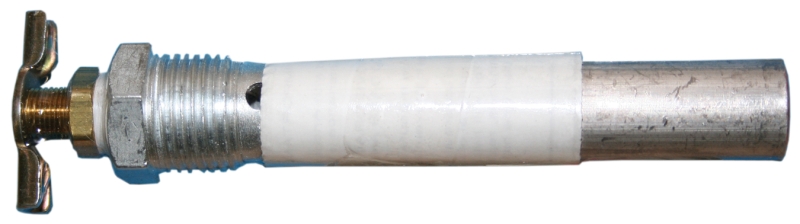 ANODE ROD WITH DRAIN