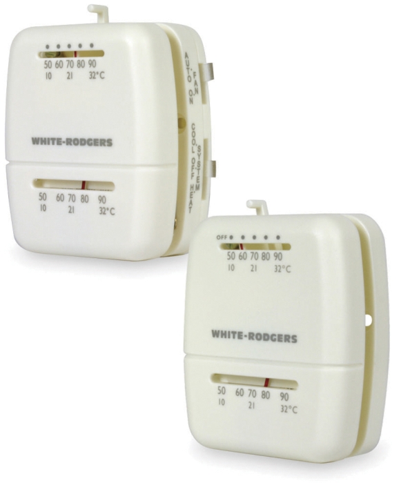 Wall THERMOSTAT - HEAT/COOL - Beige