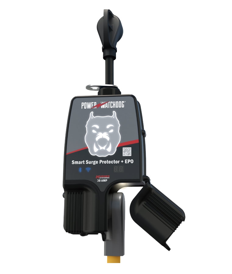 Hughes Gen 2 30 Amp Portable Surge Protector w/EPO Shutoff & WIFI