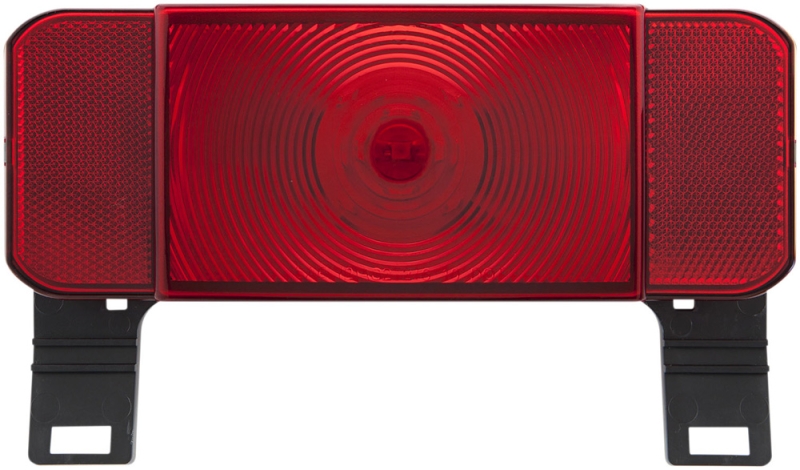 LED RV COMBINATION LOW PROFILE TAIL LIGHT DRIVER SIDE BLACK BASE