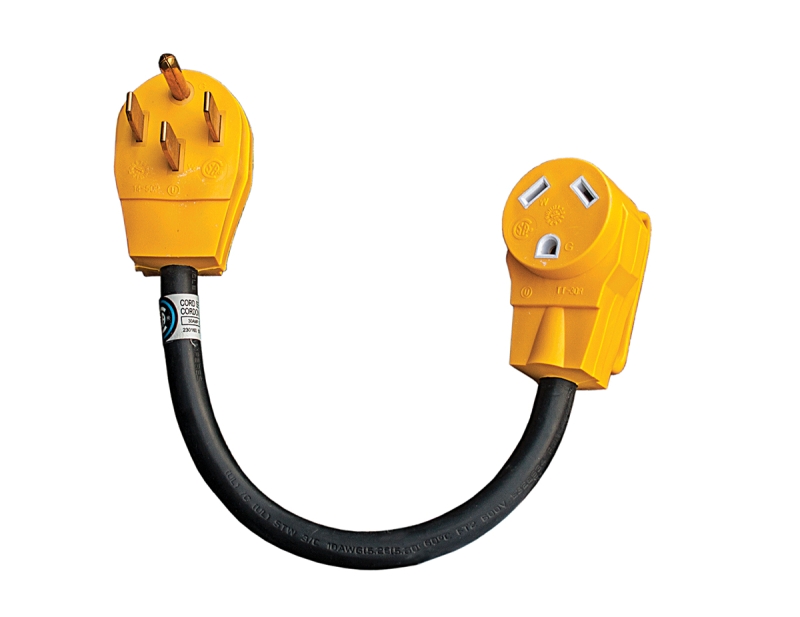 Power Grip Dogbone Adapter 50M-30F Amp 125V/3750W