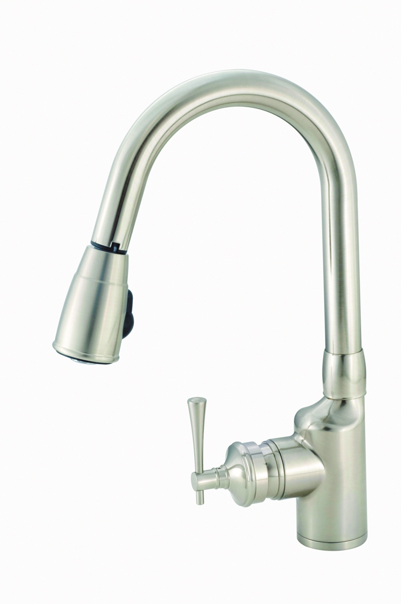 Faucet - Kitchen Optional Deckplate Brushed Nickel Finish