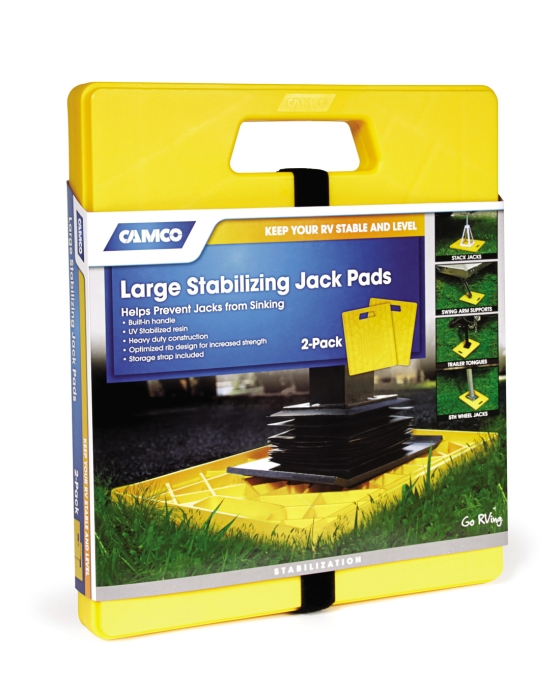 Stabilizing jack Pad
