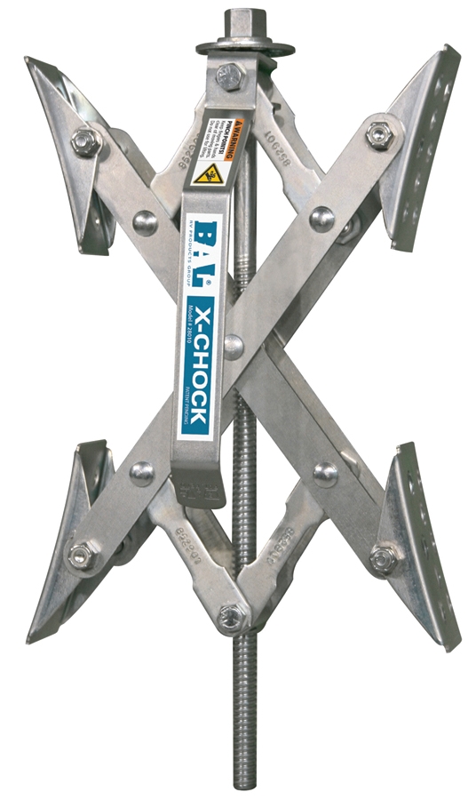'X - CHOCK' TIRE LOCKING CHOCK