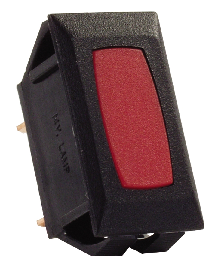 INDICATOR LIGHT FOR SWITCH RED/BLACK 12V 1/PKG