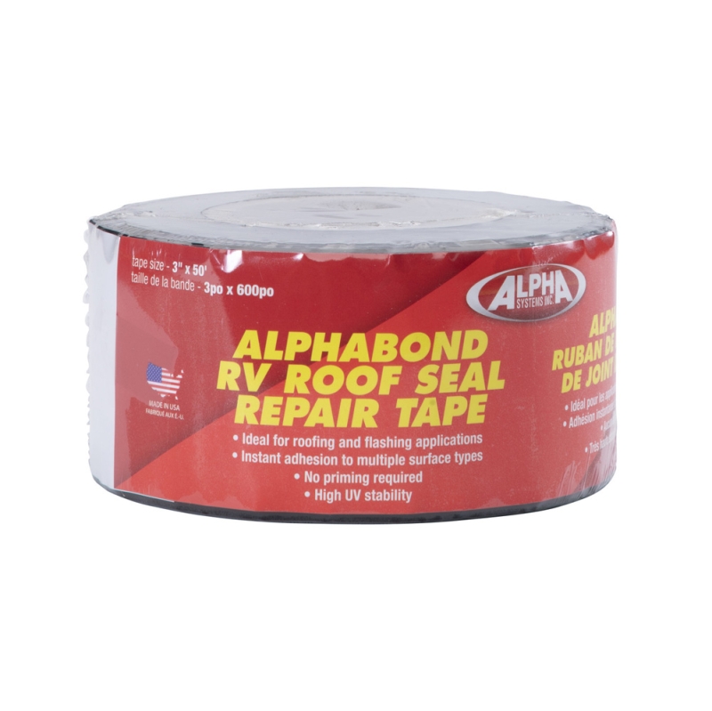 ALPHABOND TPO TAPE 3" x 50' BLACK