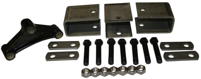TANDEM AXLE DOUBLE EYE SPRING SUSPENSION KIT - 3500 - 7000 LB.  COMPLETE