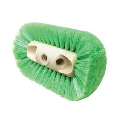 TANK BRUSH 9.5" WITH FLAGGED GREEN NYLEX BRISTLE