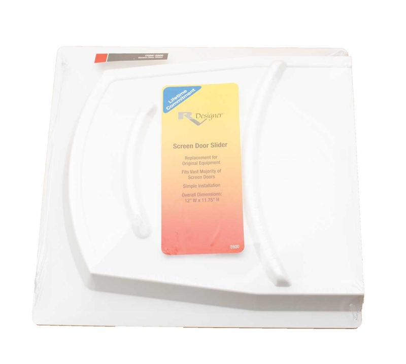 Screen Door Slider - White