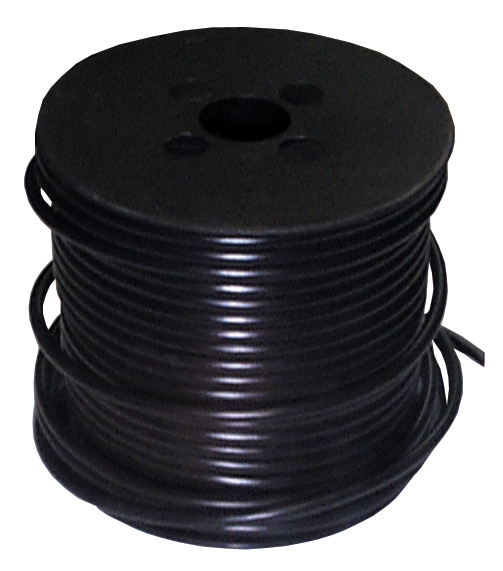 12 GAUGE WIRE - 100' SPOOL - BLACK
