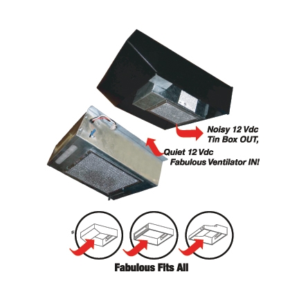 Range Hood 12 Volt Upgrade Kit