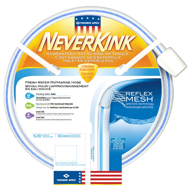 WATER HOSE NEVERKINK 5/8" X 50'