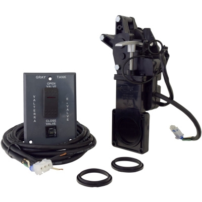 E-VALVE ELECTRIC WASTE VALVE SYSTEM w/ Switch 1-1/2"  No Fittings  Boxed