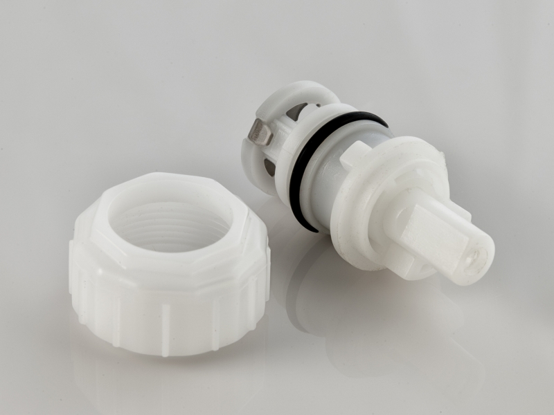 Plastic Stem and Bonnet For Non-Metallic Faucets  Carded