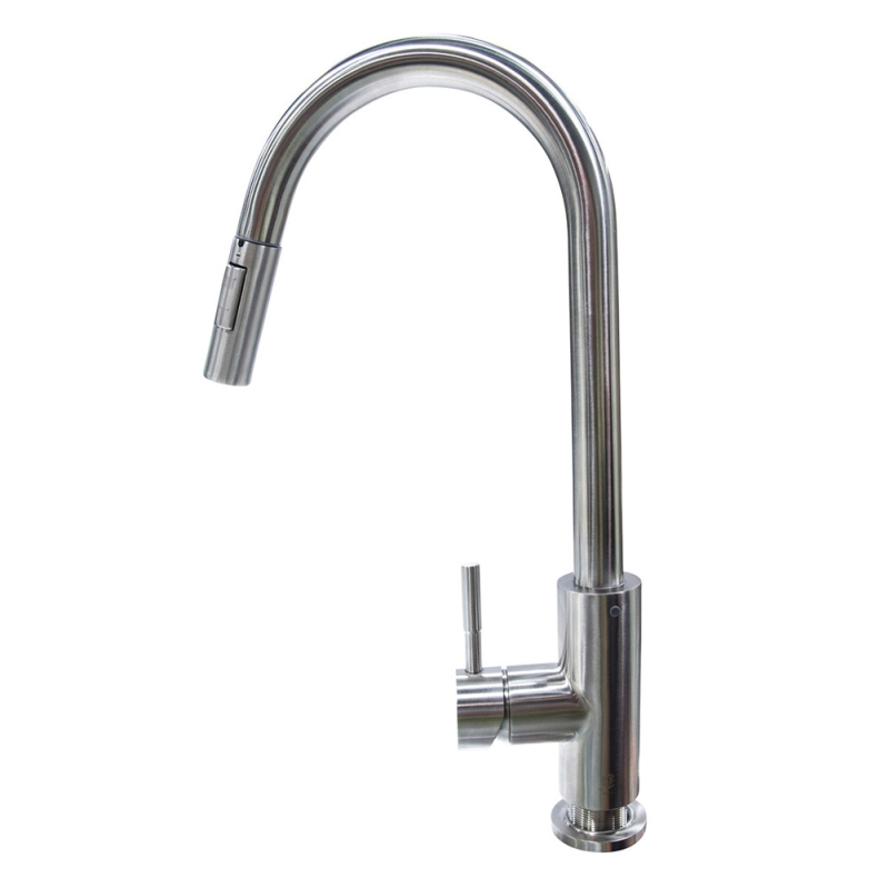 BULLET PULL DOWN FAUCET - STAINLESS STEEL