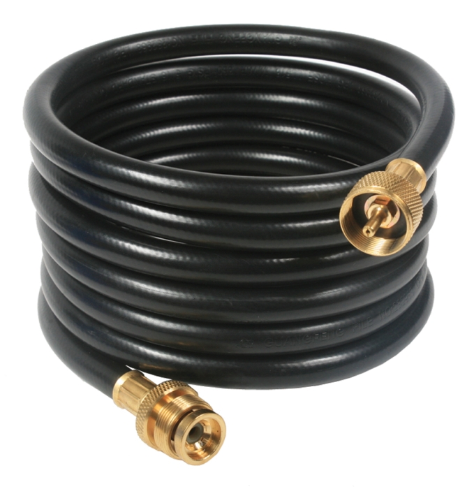 PROPANE HOSE 12' EXTENSION MALE/FEMALE THROWAWAY