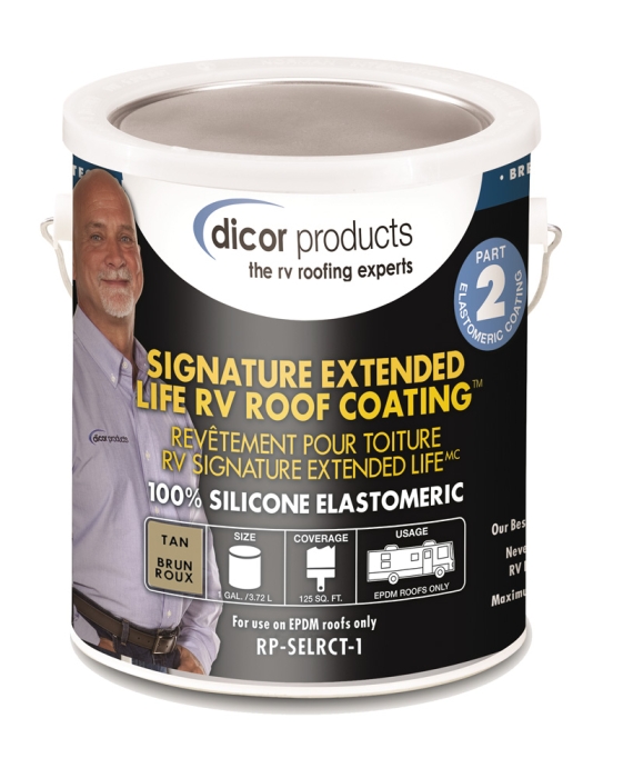 Signature Extended Life Roof Coating Gallon - Tan