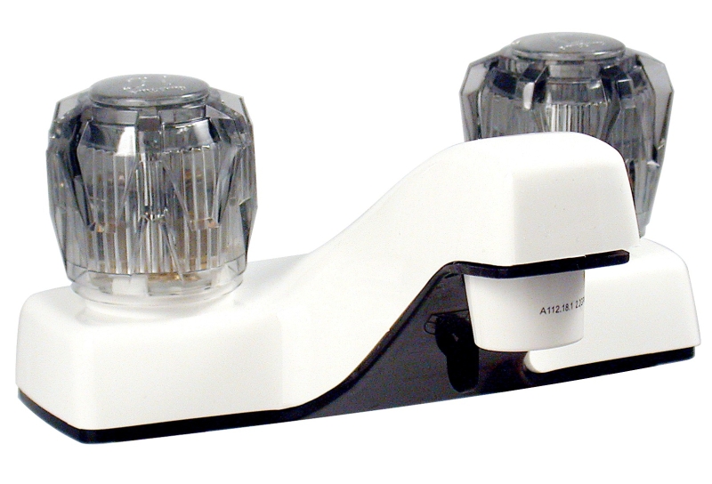 Faucet - Lavatory 4" White