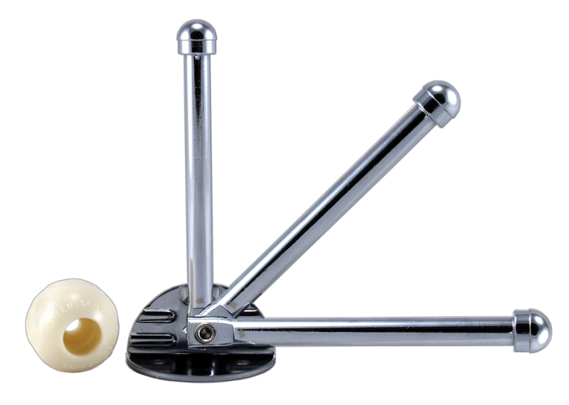 DOOR HOLDER PIVOTING - 3-1/2" METAL
